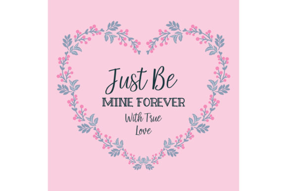 Card Decor Be Mine with Floral Frame: Evaluating Design Fit and Practical Application