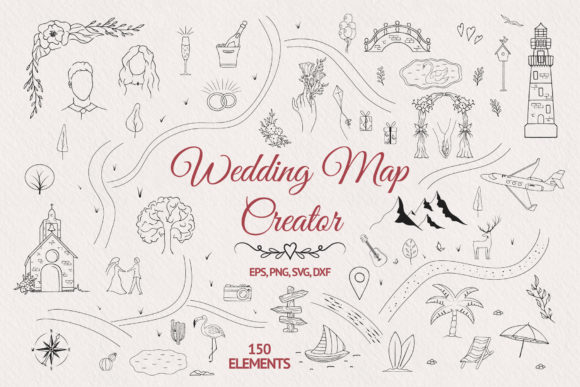 Creating Unique Wedding Maps with Hand Drawn Wedding Map Creator