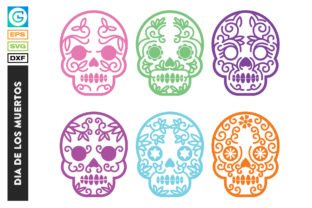 Day of the Death Skull with Floral Ornament Dia De La Muertos: Integrating Cultural Design into Creative Workflows