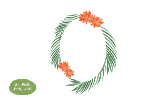 Elevating Visual Identity: The Strategic Value of the Botanical Orange Floral Oval Frame in Modern Design