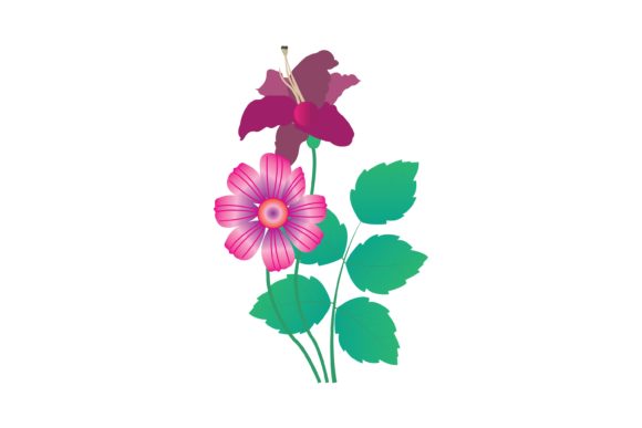 Floral Design Illustration 3: Bridging Botanical Art and Modern Visual Strategy