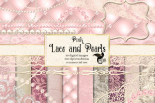 Pink Lace and Pearls Graphics: A Guide to Elegant Digital Design
